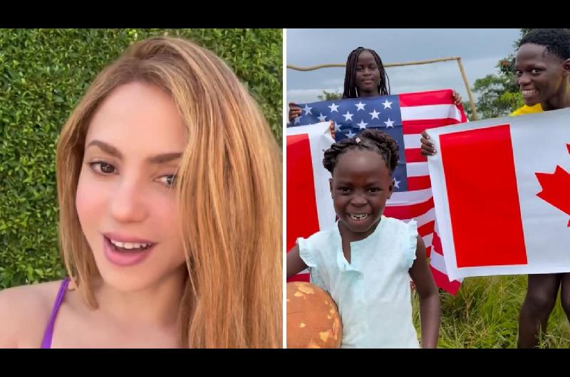 Shakira invitoacute a un grupo de nintildeos ugandeses como bailarines del show de medio tiempo del Mundial 2026