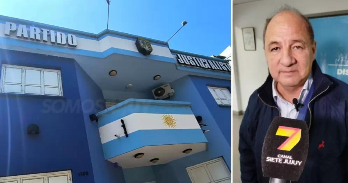 Ricardo Villada interventor del PJ de Jujuy ingresoacute a la sede