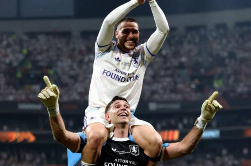Aston Villa del Dibu Martiacutenez se consagroacute campeoacuten de la Europa League