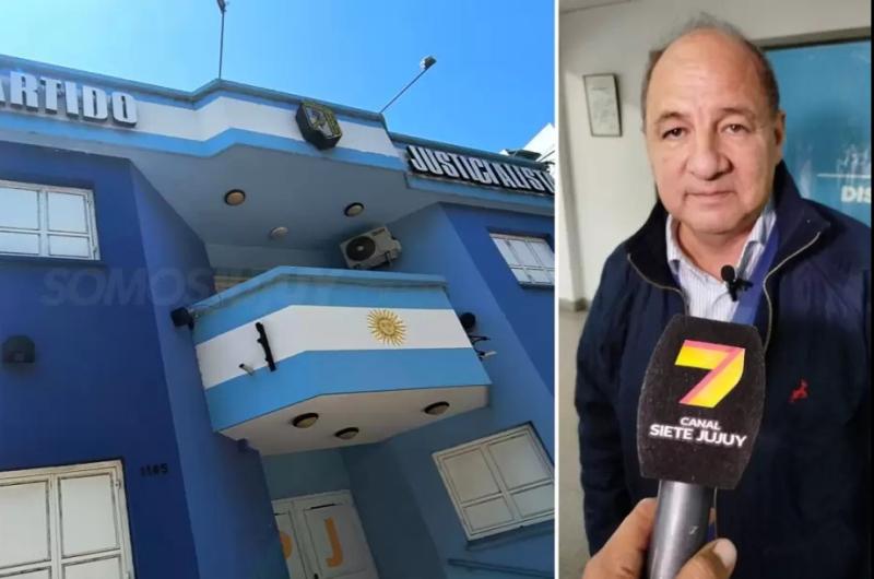 Ricardo Villada interventor del PJ de Jujuy ingresoacute a la sede