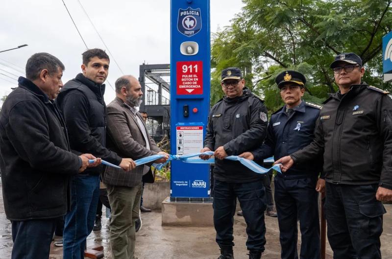 Habilitaron el primer toacutetem de seguridad ciudadana en Jujuy