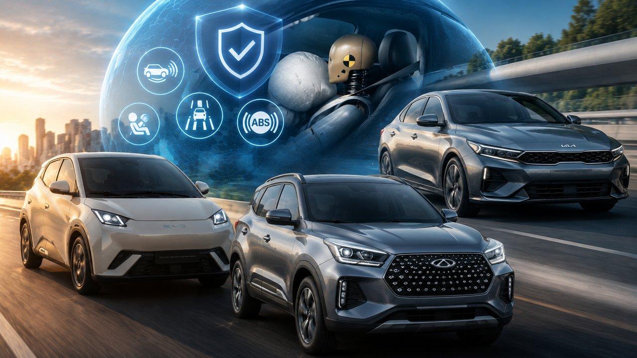 Eligieron a los autos maacutes seguros de Argentina y el podio estaacute repleto de modelos chinos