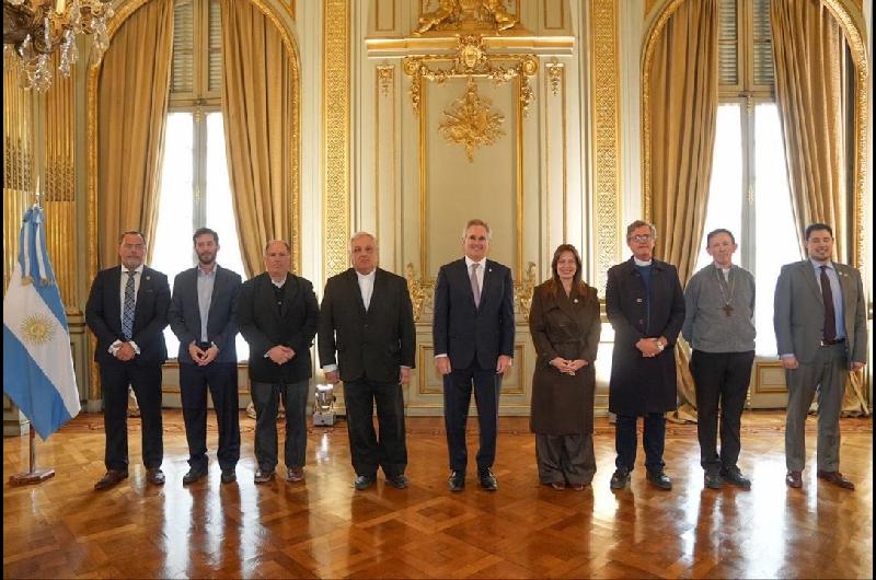 En la previa del Te Deum el Gobierno se reunioacute con la Conferencia Episcopal Argentina