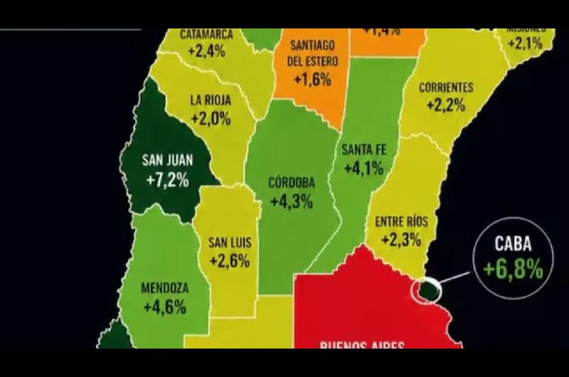 Papeloacuten libertario- Milei viralizoacute un mapa falso al que le faltan Tucumaacuten y las Malvinas