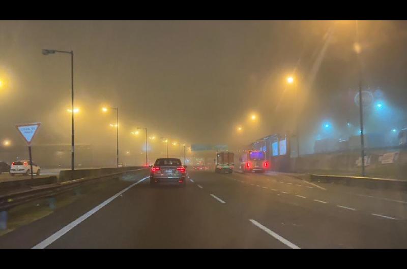 Niebla en la Panamericana- los tramos maacutes complicados con reduccioacuten de visibilidad
