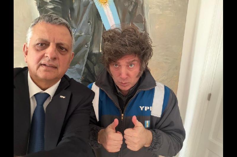 Milei se reunioacute con Horacio Mariacuten- el temario del encuentro