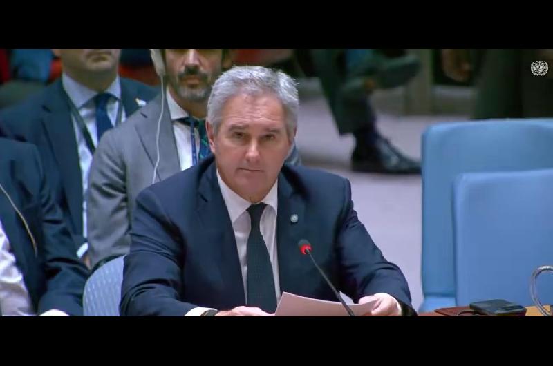 Quirno reclamoacute cambios en la ONU y respaldoacute a Grossi