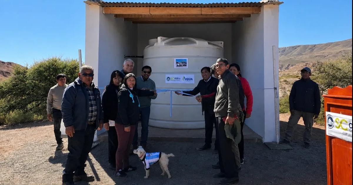 Habilitan nueva planta de agua potable a 3500 msnm de altura en El Angosto 