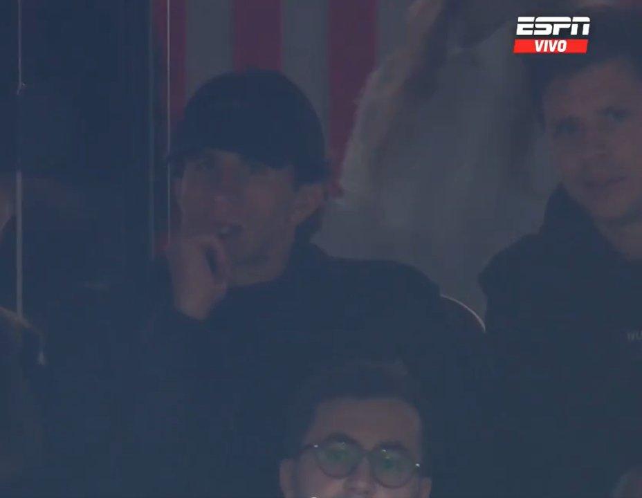 Los hermanos Simeone dijeron presente en el Monumental para ver a River 