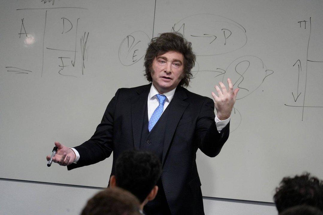 Javier Milei  expondraacute ante empresarios en el Latam Economic Forum