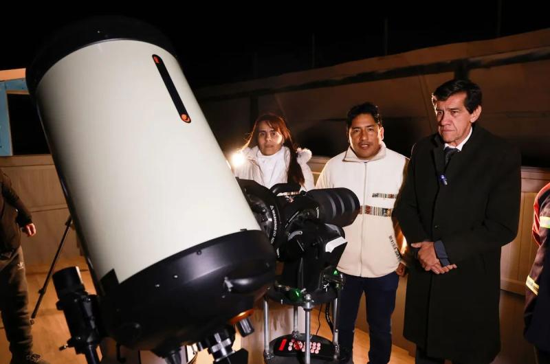 Visita al observatorio astronoacutemico de Olaroz