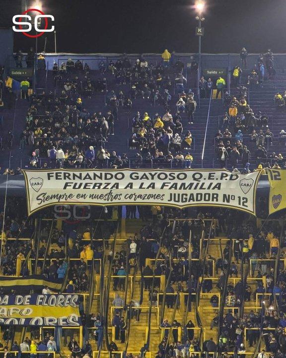 Boca recordoacute a Fernando Gayoso con un emotivo homenaje en La Bombonera