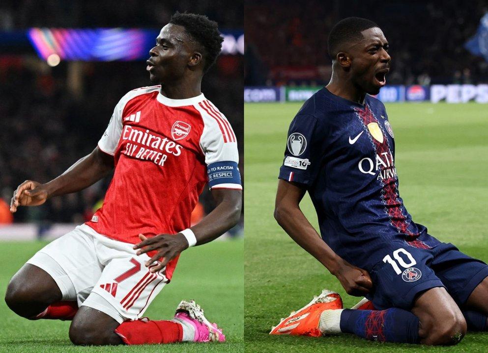 El Arsenal y el PSG se enfrentan en la gran final de la Champions League