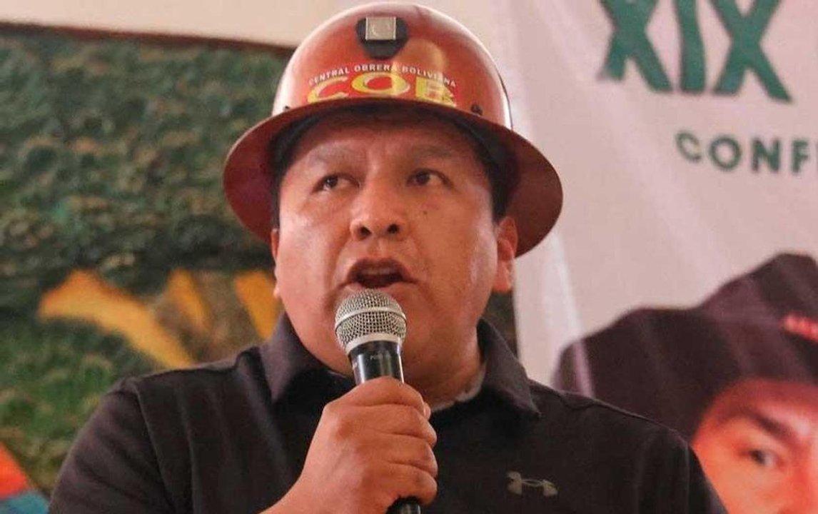 ldquoNo voy a traicionar el pueblordquo dice el liacuteder de la COB Mario Argollo