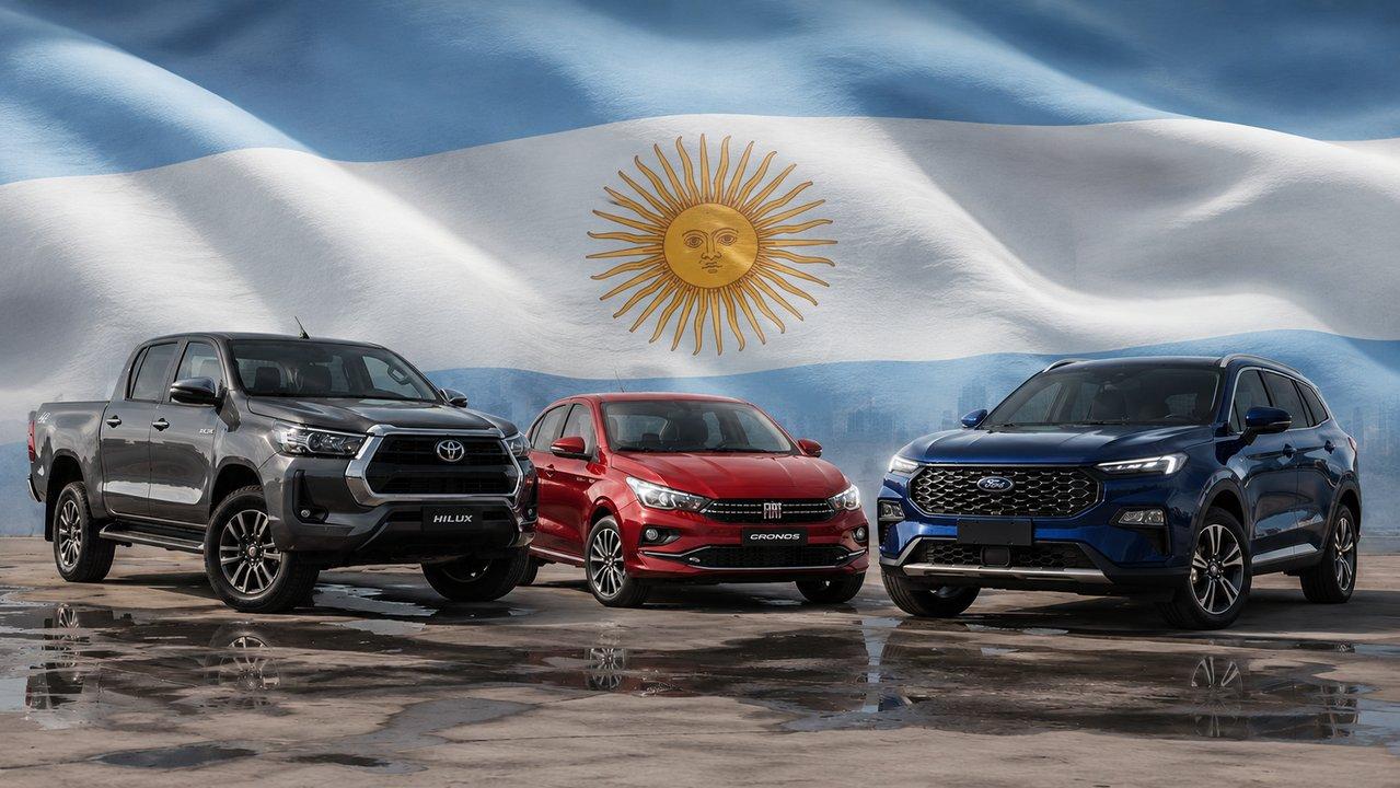 Patentamientos a la baja- asiacute quedoacute el raacutenking de los 10 autos 0 km maacutes vendidos en mayo en Argentina