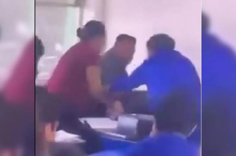 Una madre y su pareja atacaron a golpes a un profesor de educacioacuten fiacutesica