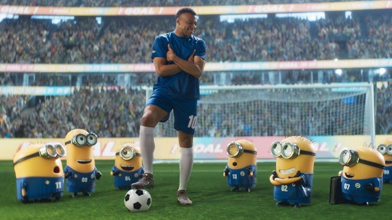 Kylian Mbappeacute fichado por los Minions- participoacute en el traacuteiler de Minions  Monsters