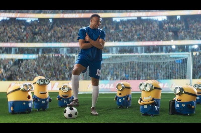 Kylian Mbappeacute fichado por los Minions- participoacute en el traacuteiler de Minions  Monsters