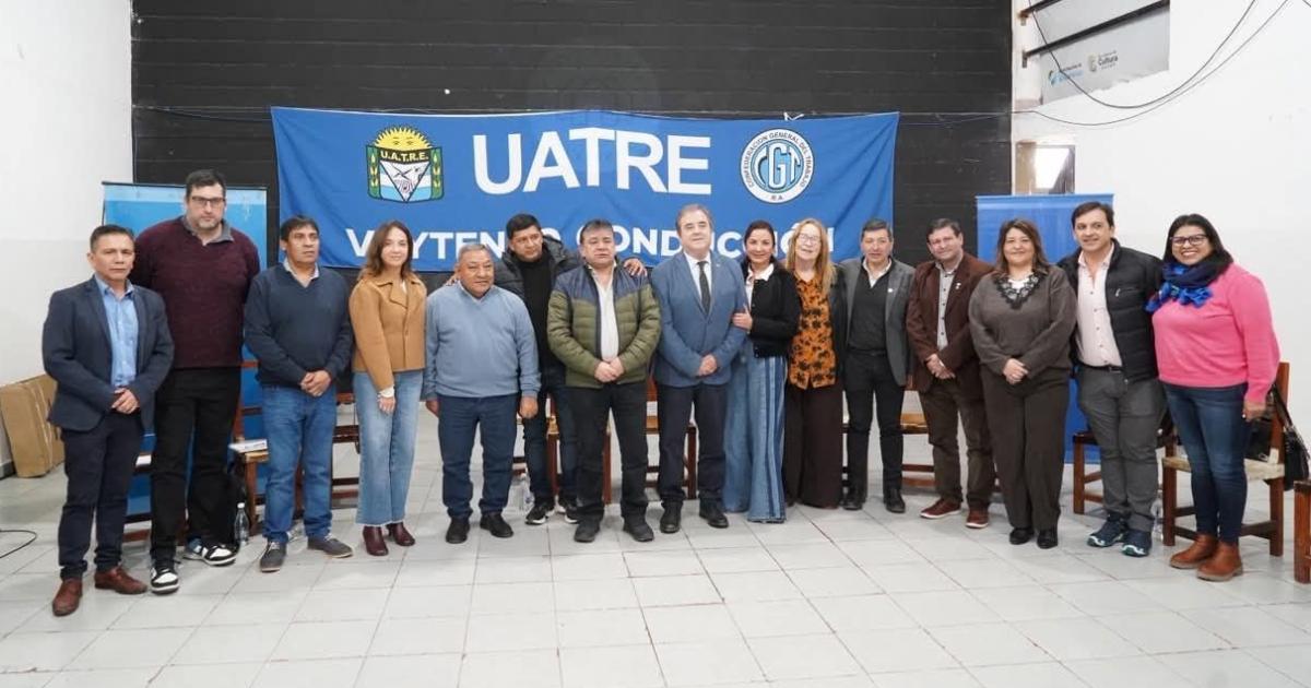 Dirigente de Uatre nacional visitoacute Jujuy y se reunioacute con autoridades de la provincia