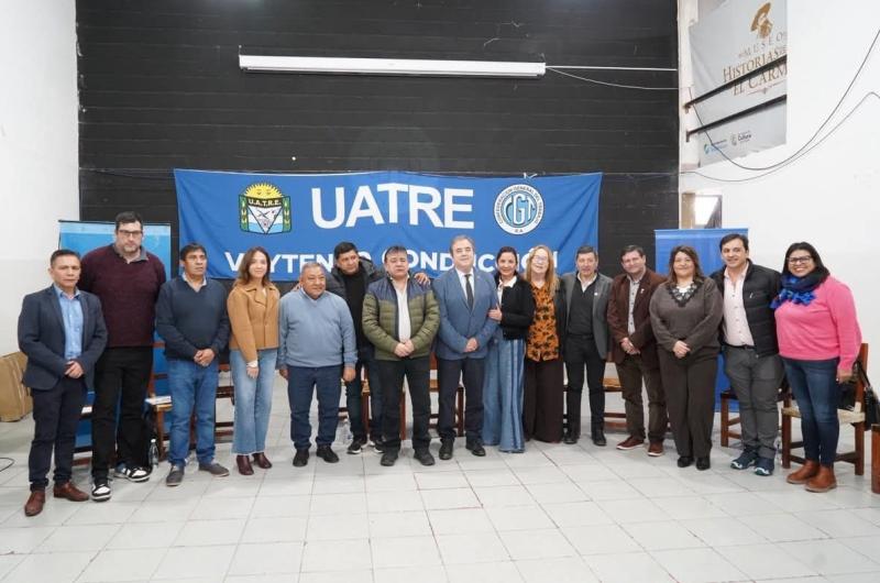 Dirigente de Uatre nacional visitoacute Jujuy y se reunioacute con autoridades de la provincia