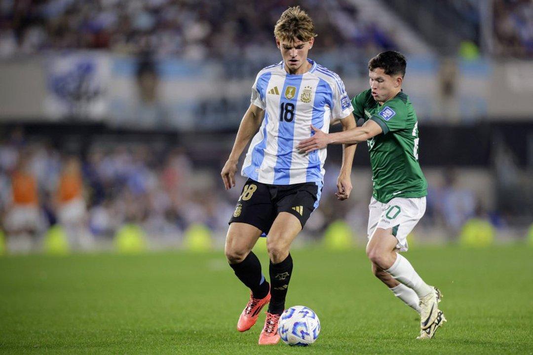 iquestNico Paz se puede perder el Mundial 2026