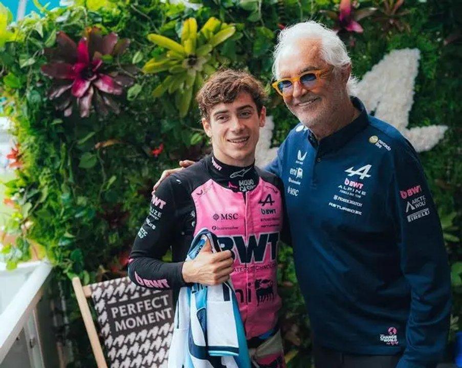 Briatore respaldoacute a Colapinto- ldquoTiene talento el trabajo en Alpine ya da frutosrdquo
