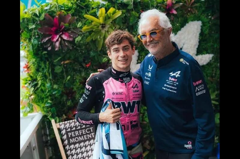 Briatore respaldoacute a Colapinto- ldquoTiene talento el trabajo en Alpine ya da frutosrdquo
