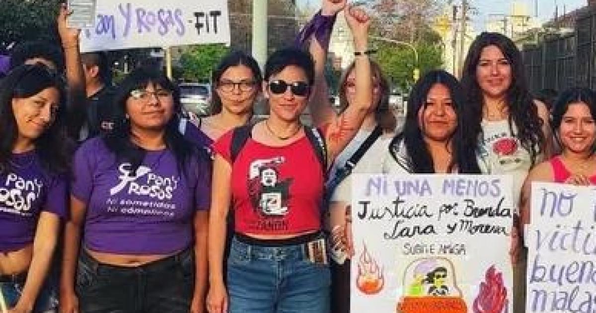 El FITU reclamoacute presupuesto de emergencia para combatir la violencia de geacutenero en Jujuy