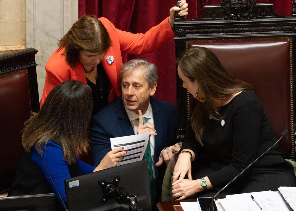Senado- se vota el pliego de Michelli en un claro desafiacuteo al veto de Javier Milei 