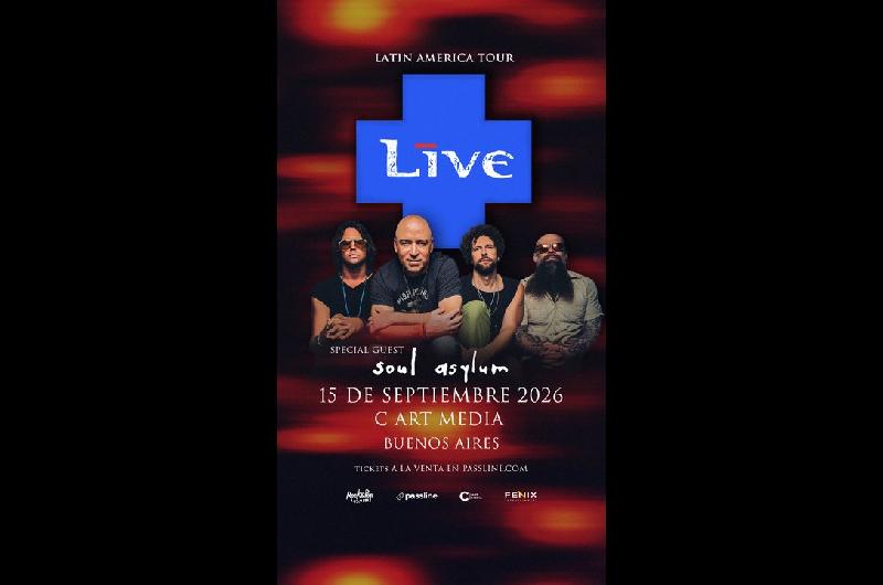 LIVE se presentaraacute por primera vez en Argentina