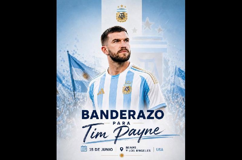Furor por Tim Payne- convocan de un banderazo de respaldo en Estado Unidos