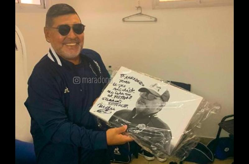 La familia de Maradona despidioacute al ldquoIndiordquo Solari