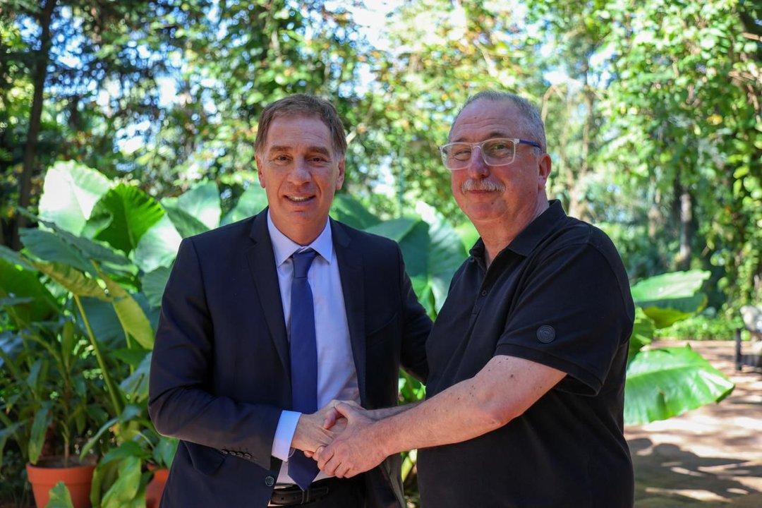 Santilli viajoacute a Misiones y avanzoacute en acuerdos clave con Passalacqua y Rovira