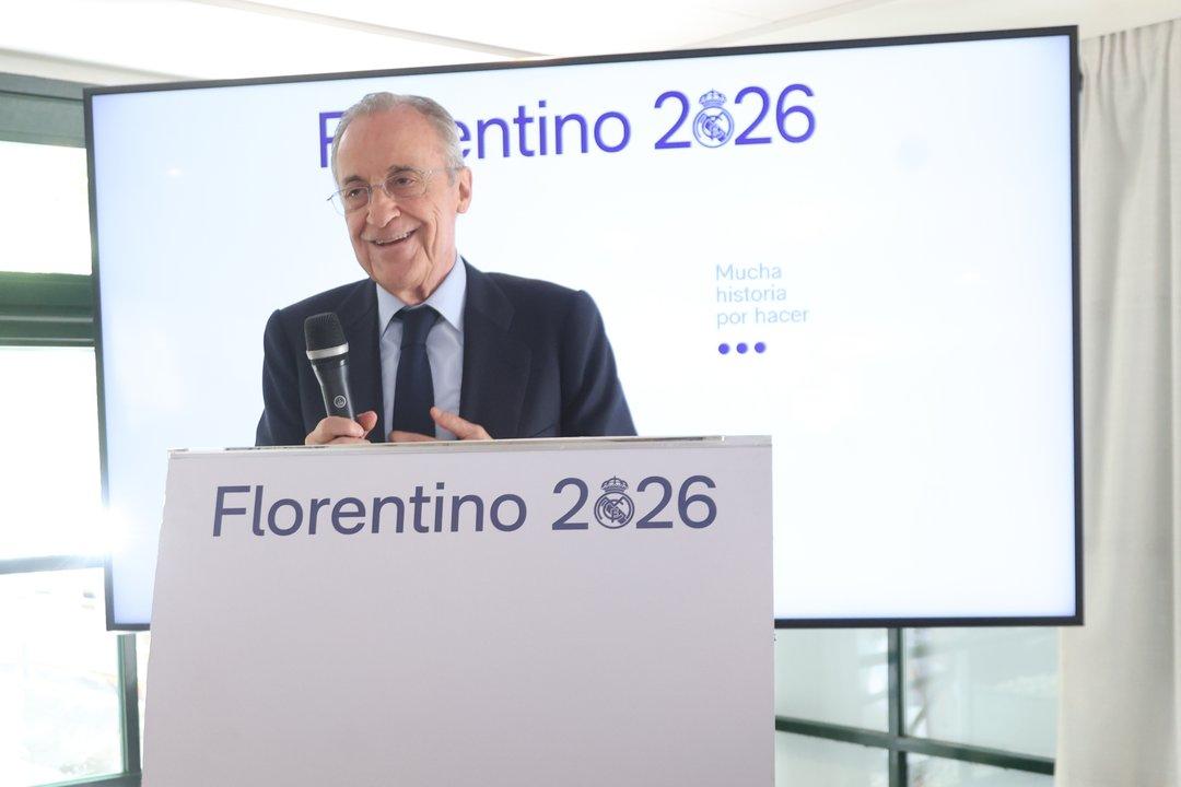 Florentino Peacuterez seriacutea reelegido como el presidente del Real Madrid