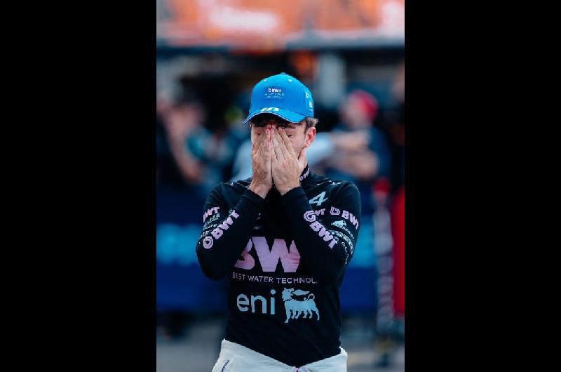Insoacutelito- Pierre Gasly festejoacute un podio y no le avisaron que lo habiacutea perdido por una sancioacuten