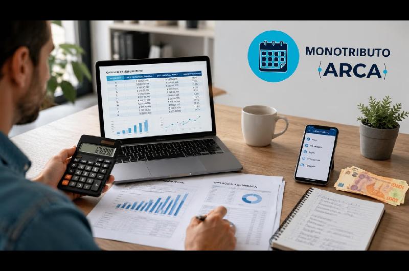 Monotributo- escalas actualizadas y cuaacutento hay que pagar este mes en ARCA antes de la actualizacioacuten 
