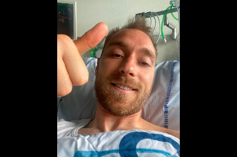 El mensaje de Christian Eriksen tras descompensarse en pleno partido ante Ucrania