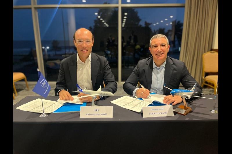 Aeroliacuteneas Argentina firma acuerdo de coacutedigo compartido con la escandinava SAS