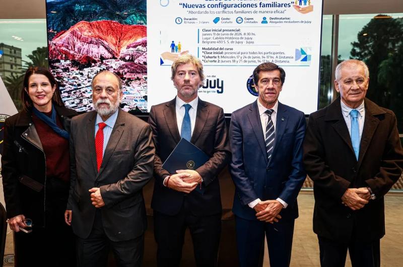 Mahiques y Sadir presentaron la aplicacioacuten de la Ley de Mediacioacuten