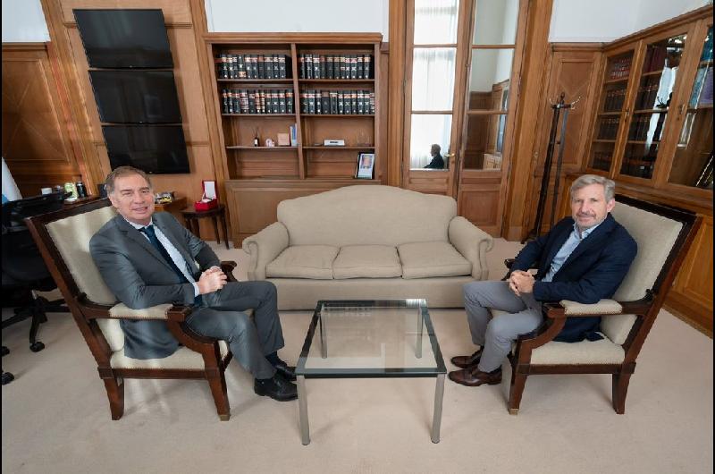 Santilli afina contactos con los gobernadores- recibioacute a Frigerio en Casa Rosada