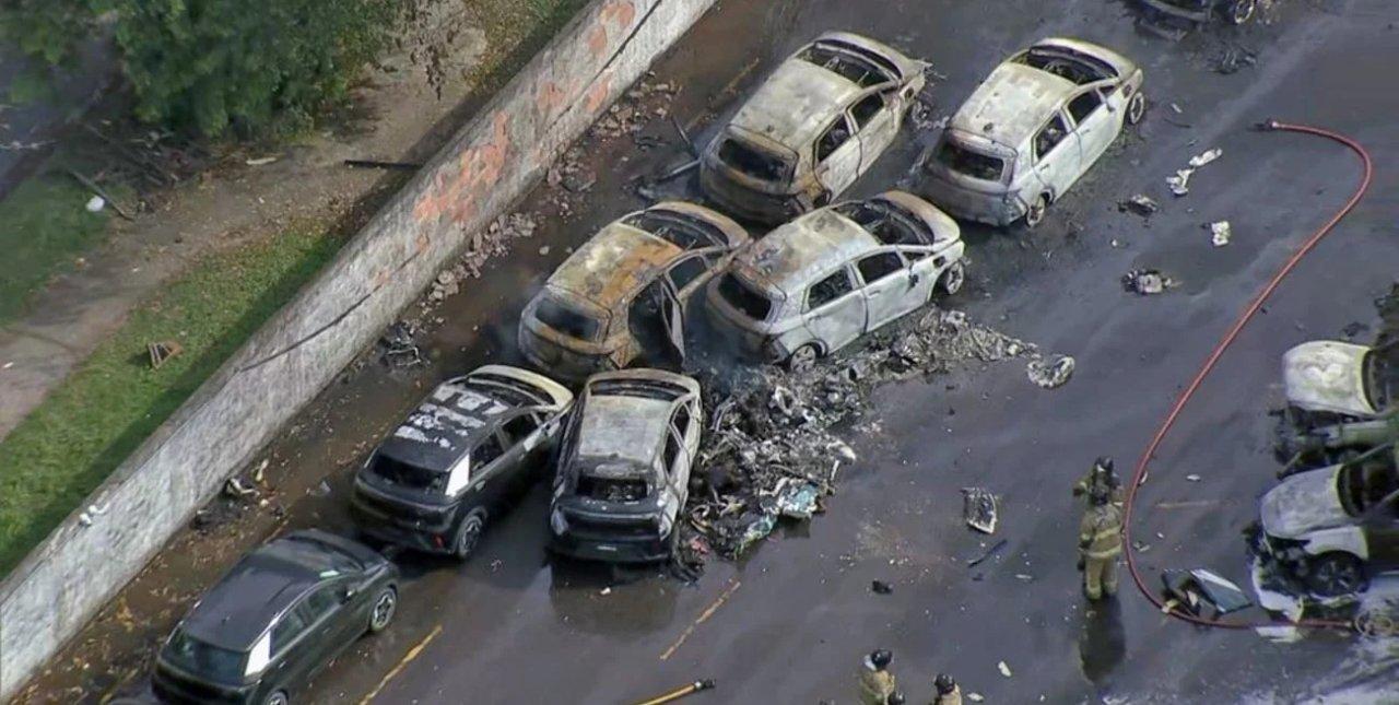 Tragedia aeacuterea en Riacuteo de Janeiro- chocaron dos helicoacutepteros y hay seis muertos