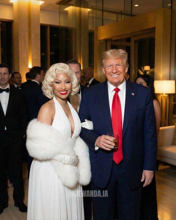 Nicki Minaj le deseoacute un feliz cumpleantildeos a Donald Trump 