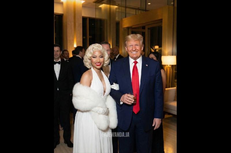 Nicki Minaj le deseoacute un feliz cumpleantildeos a Donald Trump 