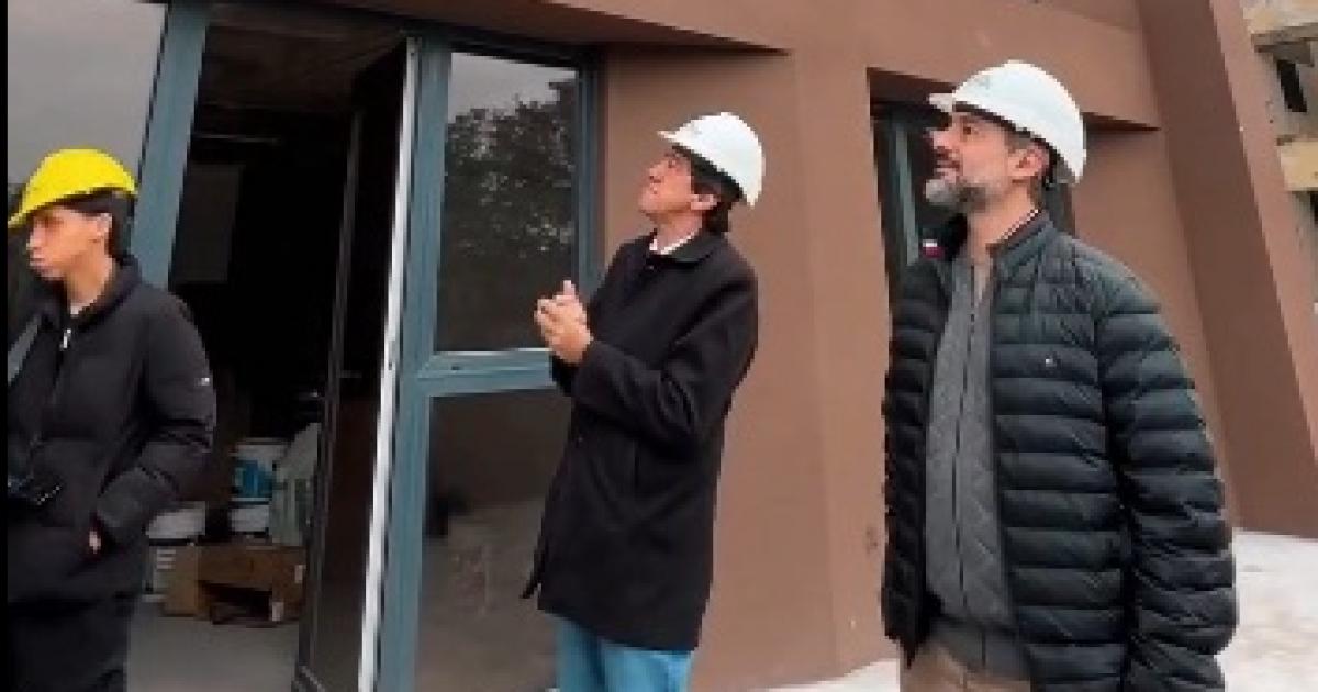 Sadir recorrioacute obras del Hotel Ameacuterian y destacoacute la inversioacuten privada turiacutestica