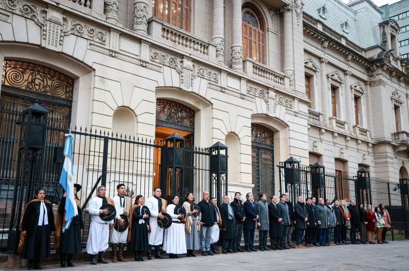 Homenaje al General Manuel Eduardo Arias heacuteroe de la Patria