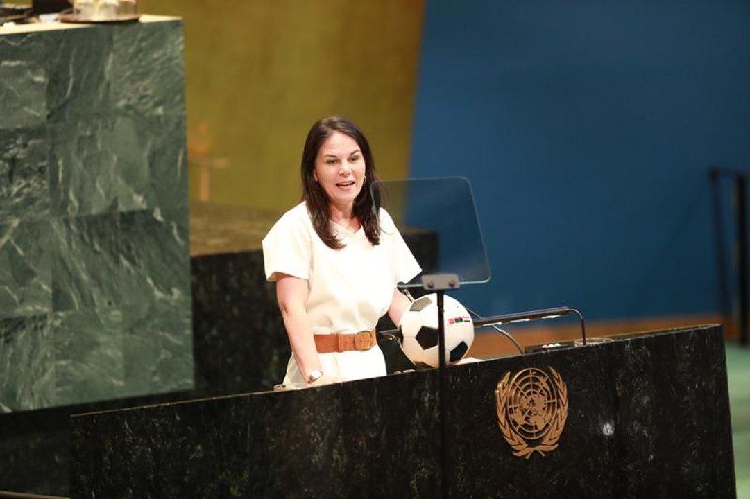Acuerdo en Medio Oriente celebrado por presidenta de Asamblea General de la ONU  