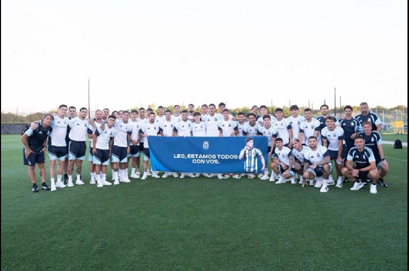 El emotivo posteo de la Seleccioacuten argentina para Balerdi- ldquoEstamos con vosrdquo
