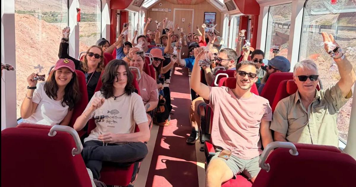 Celebran dos antildeos de la puesta en marcha del Tren Solar de la Quebrada