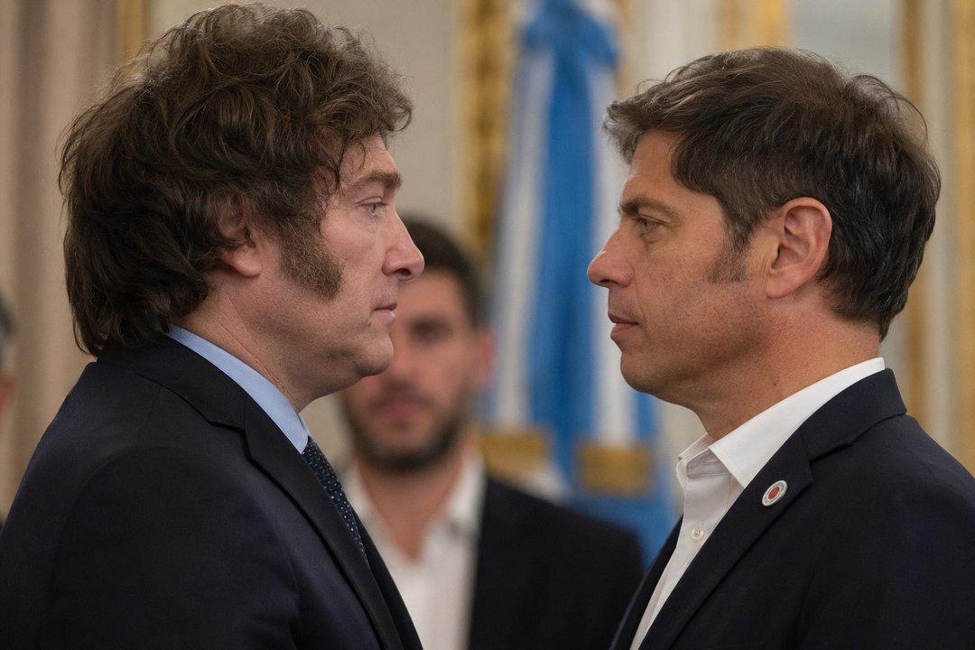 Nueva encuesta nacional- contra quieacuten podriacutea perder en un balotaje Javier Milei 