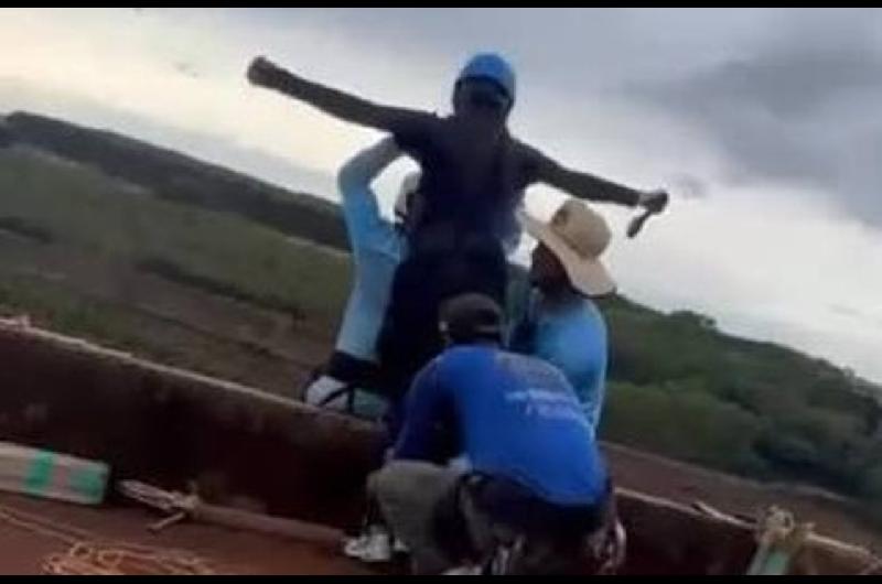 Brasil- detuvieron a seis personas por la muerte de la joven lanzada sin cuerda desde un puente